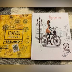 Ireland and Paris Themed Journals